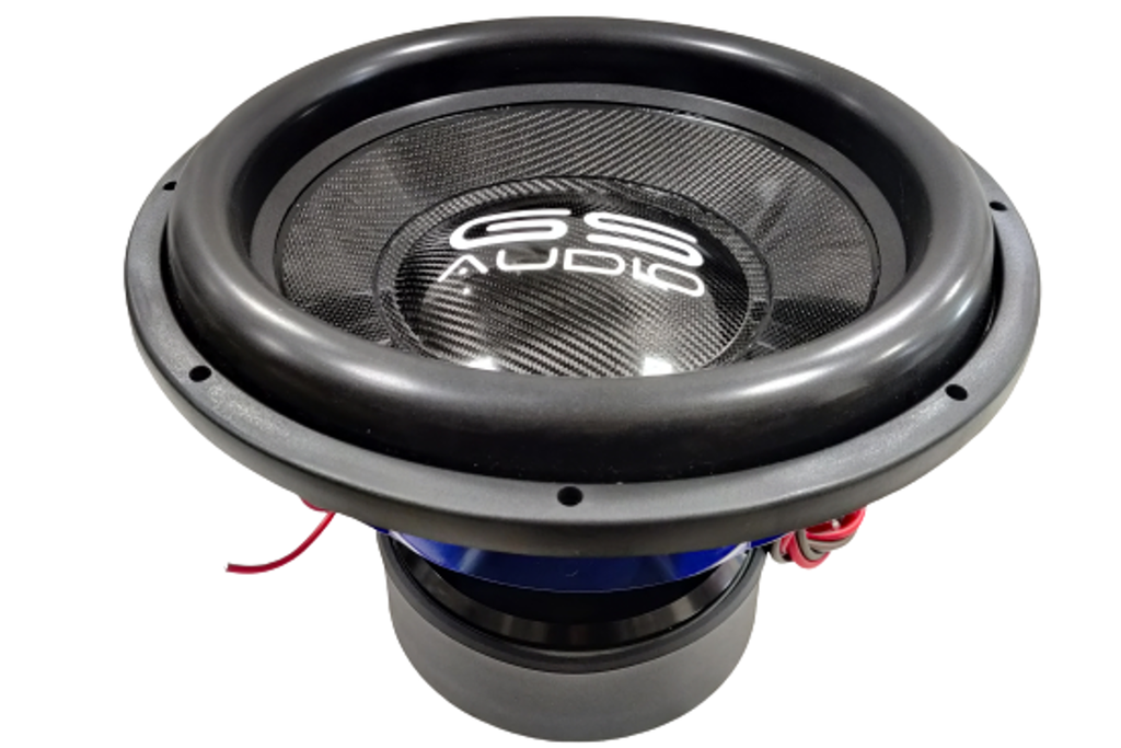 Gs Audio Huracan 15000 - Subwoofer 12 carbonkevlar - 12"/32cm - 7500wrms - bobine mobile 4"
