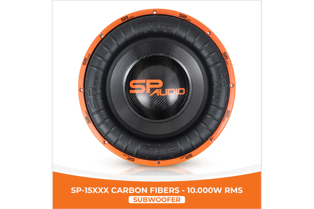 SPAudio SP-15XXX CARBON FIBERS 15"/ 38CM, 10000 WATT RMS, Double 2 Ohms