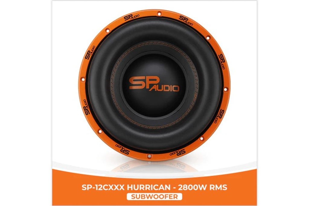 SPAudio SP-12CXXX 12"/ 30CM, 2800 WATT RMS, Double 2 Ohms