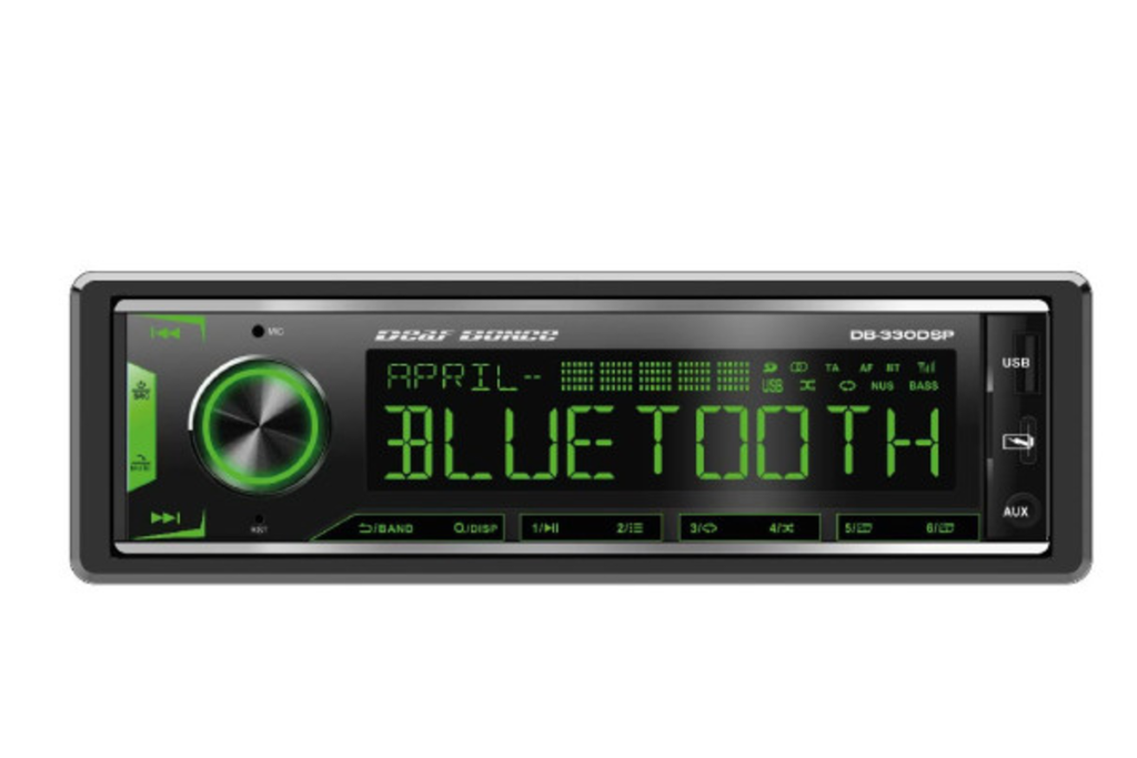 Deaf Bonce DB-330DSP 4x20 RMS, 6 RCA 4v, DSP, 1 Din