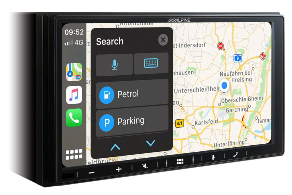 Station multimédia numérique de 7", avec radio DAB+ et compatible Apple CarPlay / Android Auto