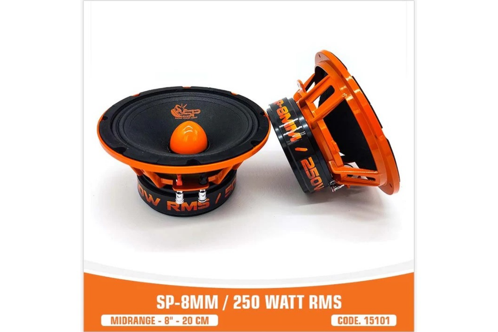 SPAudio SP-8MM (Paire de 20 cm, 250 WRMS, 98.2 dB)