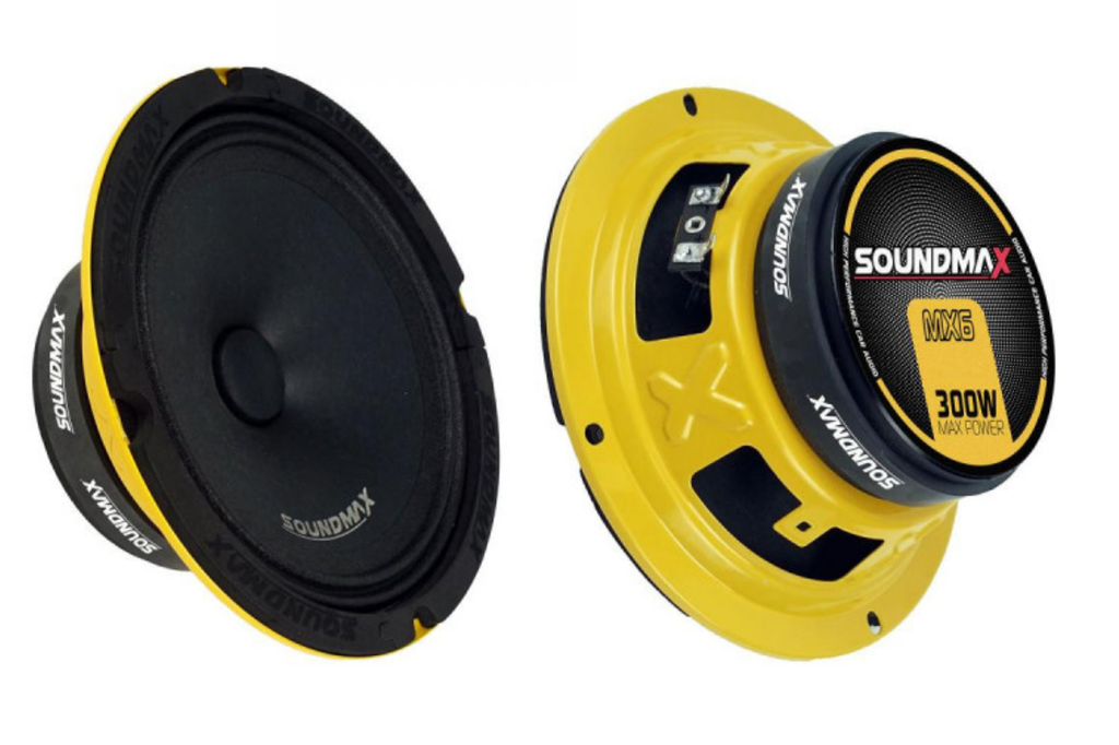 Soundmax SX-MX6 Paire de 16.5 cm, 100 RMS 4Ohm