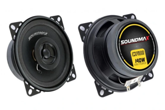 Soundmax SX-CX420 Paire de 10 cm, 140 W Max, 4Ohm