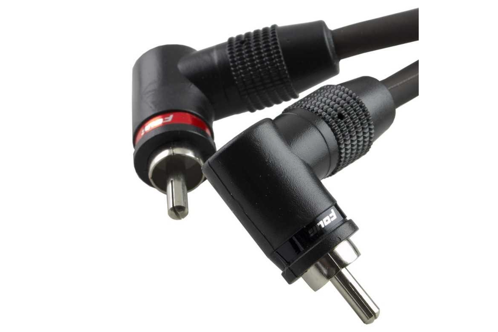 4 CONNECT RCA 5 M COUDÉ À 90° EN VRAC (DOUBLE BLINDAGE)