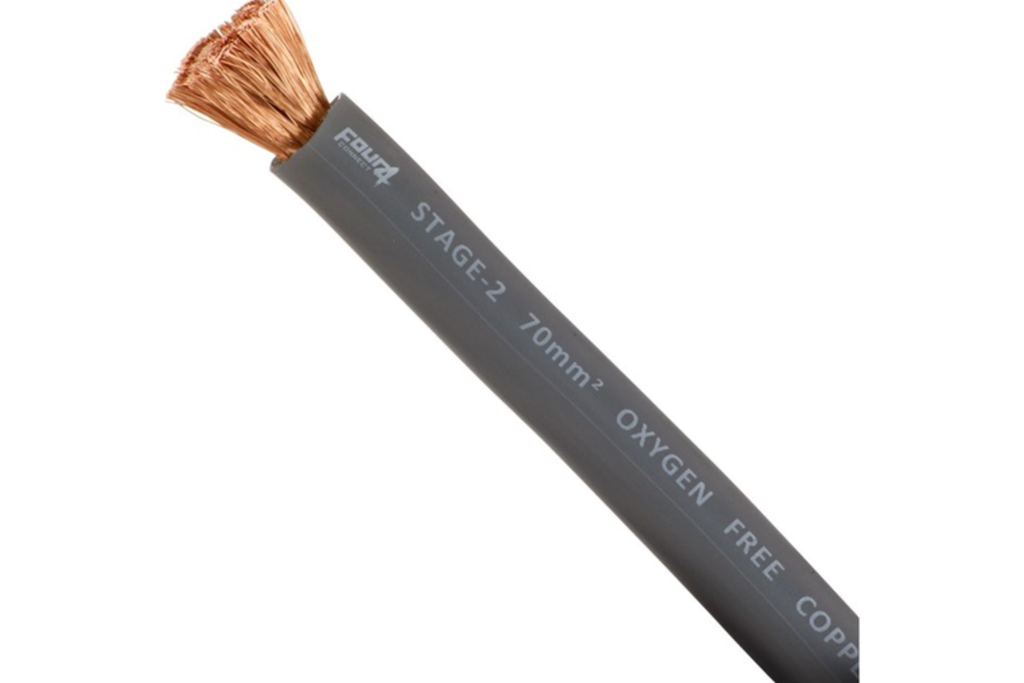 4 Connect 70 mm² OFC Argent Ultra flexible 100% cuivre
