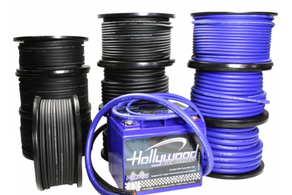 Hollywood ENERGETIC PRO Câble d'alimentation - 53mm² OFC Bleu