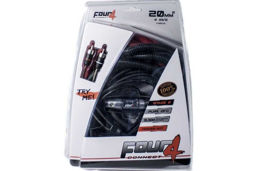 4 Connect Kit 20 mm² OFC ultra flexible -1600 WRMS