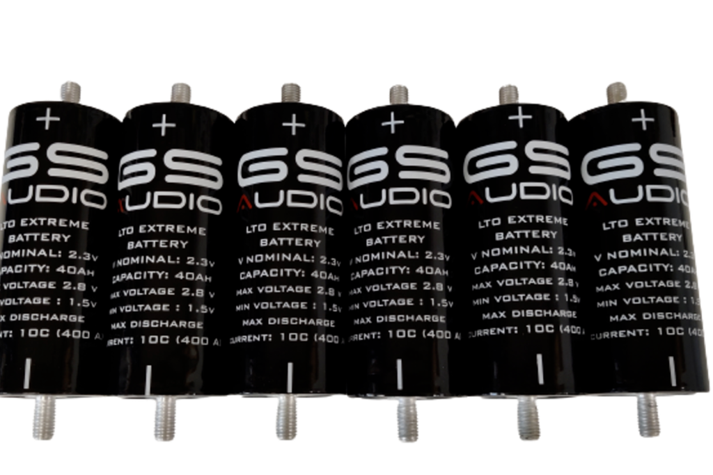 6 CELLULE LTO GS AUDIO - 2.3V / 40Ah