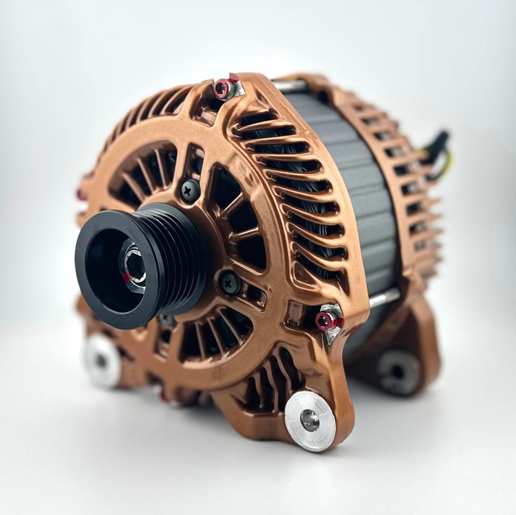 Alternateur 320A VW avec régulateur (réglable 14.2v à 16.2v) (bleu)