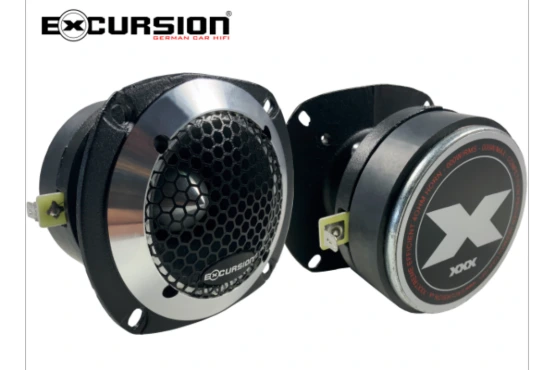 XXX T2 - 9x8cm Paire de tweeter audio DIN Pro