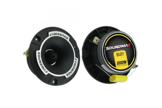 Soundmax SX-TA37 Paire de Tweeters, 100 RMS, 6Ohm