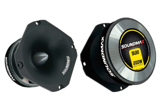 Soundmax SX-TA30 Paire de Tweeters, 100 RMS, 6 Ohm